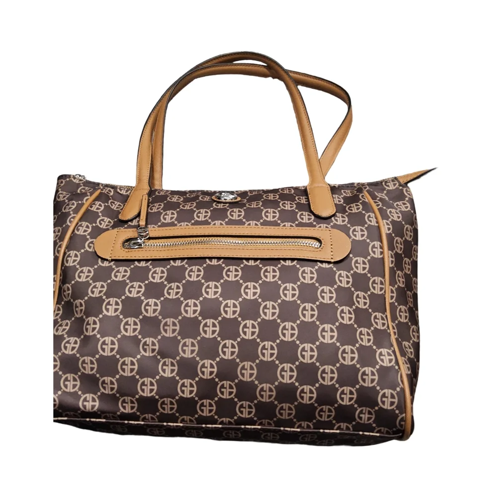 Customer Return Giani Bernini Logo nylon Tote Bag